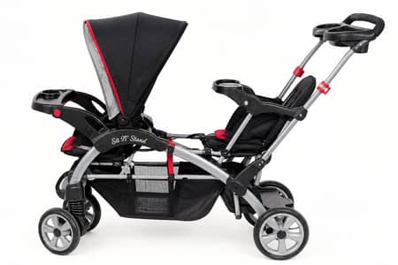 3 in 1 sit and stand  imported pram