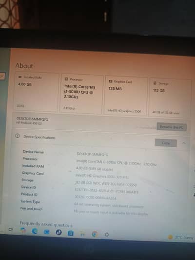 hp probook 450 G2