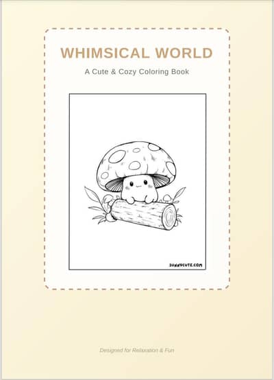 whimsical coloring book pdf