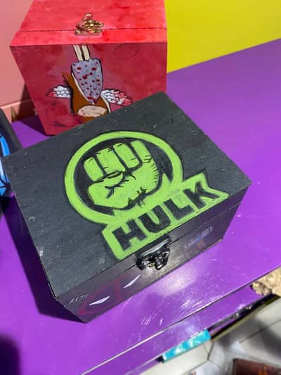 kids wooden box