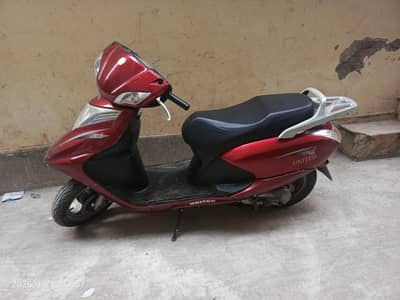 United 100CC automatic Scotty