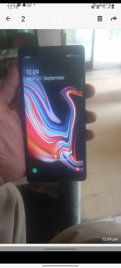 Samsung Mobile Note 9