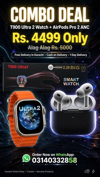 Ultra watch 2 and air pods