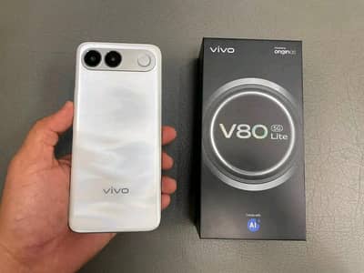 Vivo v80 lite. 8+256 GB PTA Approved All Good condition