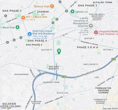 phase 5 L Block near# 538 one kanal plot sroundings by HOUSES
