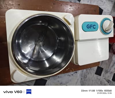 G. F. C. 2KG Dough Maker / Atta Kneading Machine – Strong Motor