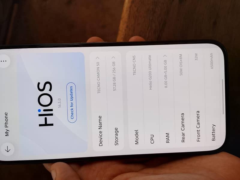 Tecno  camon 50 2