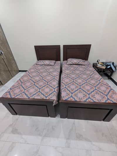 3 single bed