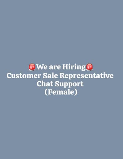 USA & UK based Customer Support in a Chat support (female)