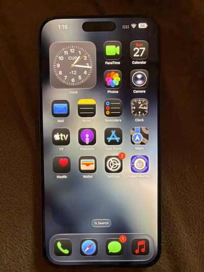 Iphone 15pro max FU