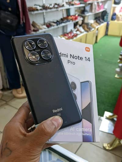 Radmi Note 14 Pro 12+256 GB PTA Approved All Good