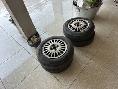 Imported Japanese 13 Inch Rims with 2025 Tyres alto mira small cars