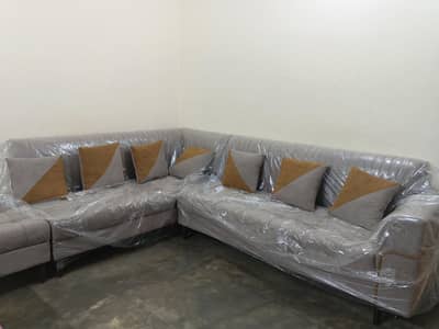 L shaped 7 seater sofa