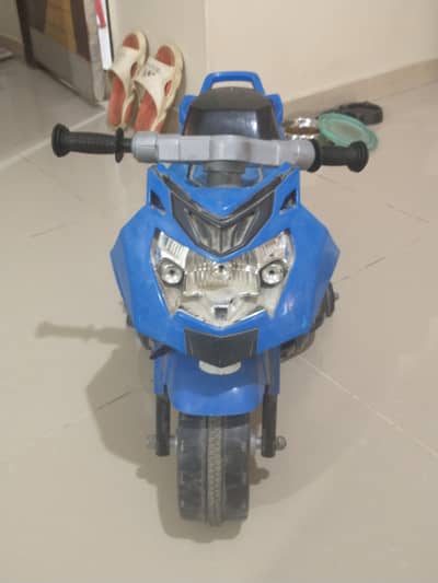 Kids Electric Bike | Battery Operated Ride-On Motorcycle | Blue