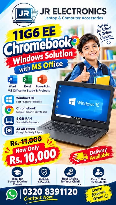 HP 11G6 EE Chromebook