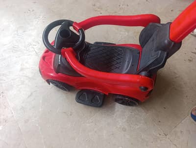 baby ride on push cart car for kids with parent handle