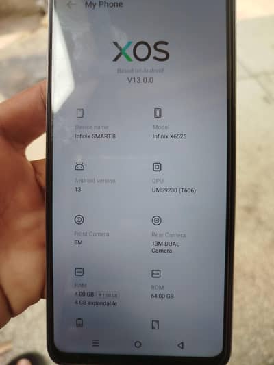 Infinix Smart 8 4+4/64