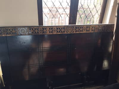 king size bed - wooden bed - double bed for sale