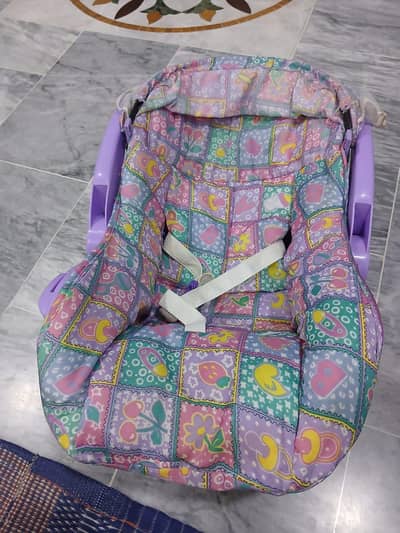 Baby swing and cot