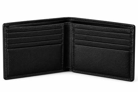 Men’s Premium Leather Wallet | Black Wallet | Card Holder
