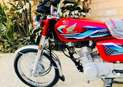 Honda CG 125 | Model 2024 | 3500 KM Use | Only Call For Bike