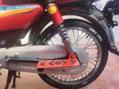 United US 70 2023 model Red colour Islamabad No.