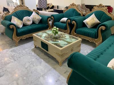luxury sofa set /bubble sofa / 6 seater sofa set / 321 sofa set/ sofa