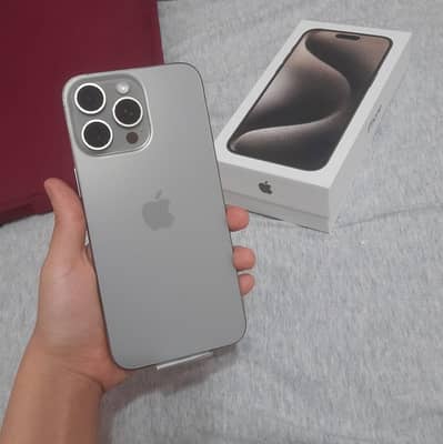 Apple iPhone 15 Pro Max 256gb PTA Approved