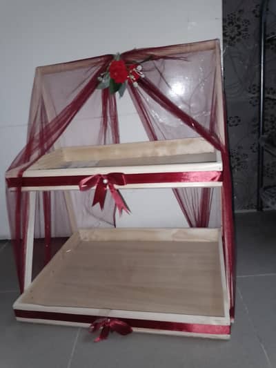 Wooden Gift Basket
