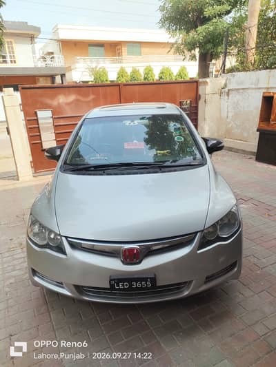 Honda Civic VTi Oriel 2008 phone number 03004396158