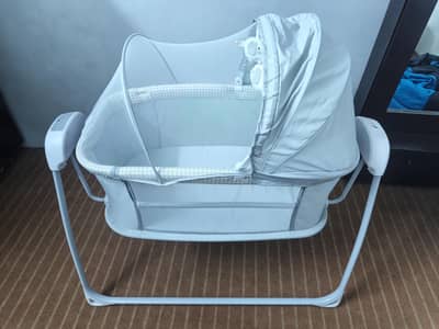 electric swing baby cot
