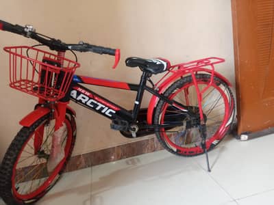 New Arctic Super Sport Bicycle – Red & Black