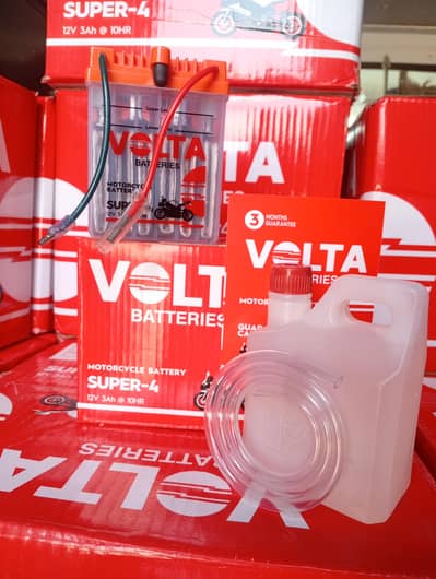 Brand New Volta Super4 acid battery for (CD70) and (CG125)