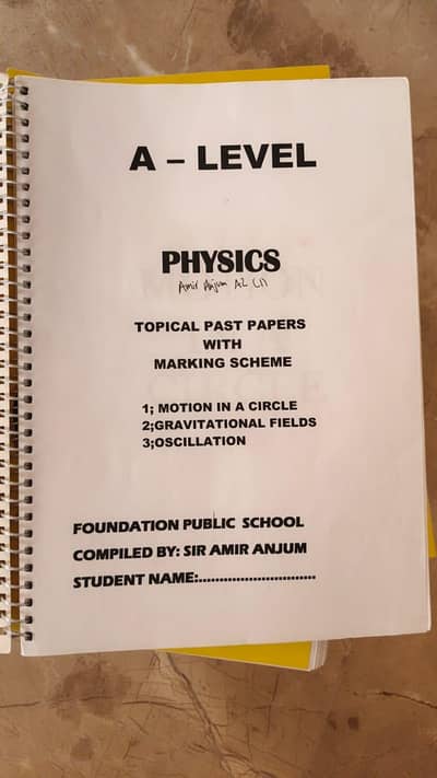 Cambridge Alevel past papers, yearlies and topicals