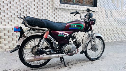 Honda 70 motorcycle