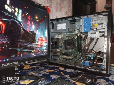 10/9 full pc Dell i5 4gen with 2gb card with oniter and keyboard mouse