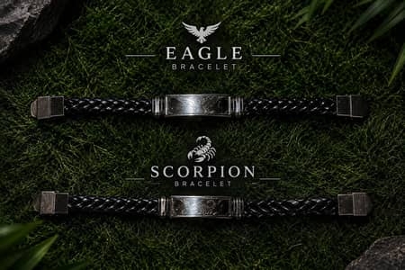 UNISEX PACK OF 2 FASHIONABLE BRACELETS