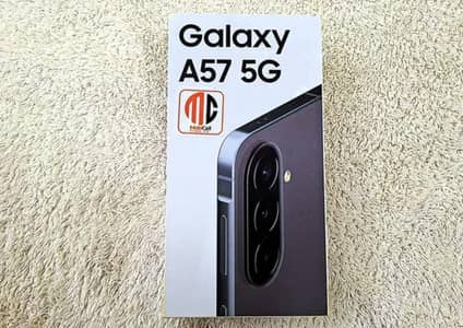 Samsung Mobile A57 New Just box open