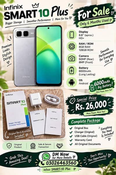 Infinix smart 10 plus