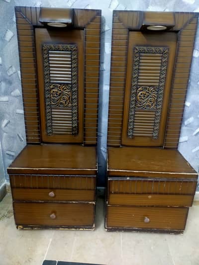 Dresser, side tables and coffee set
