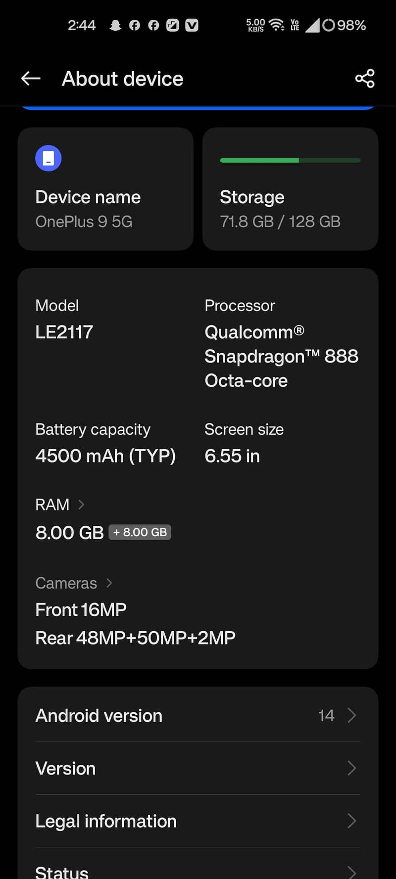 OnePlus 9 12
