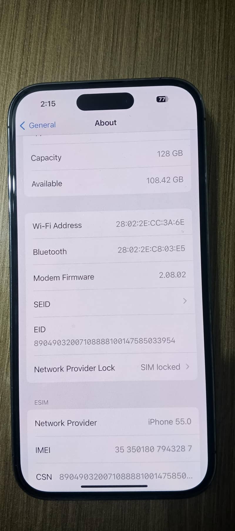 Apple iPhone 14 Pro 8