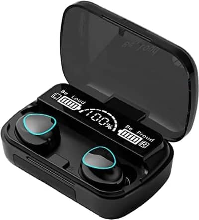 Earbudz in black Colour and ANC wireless