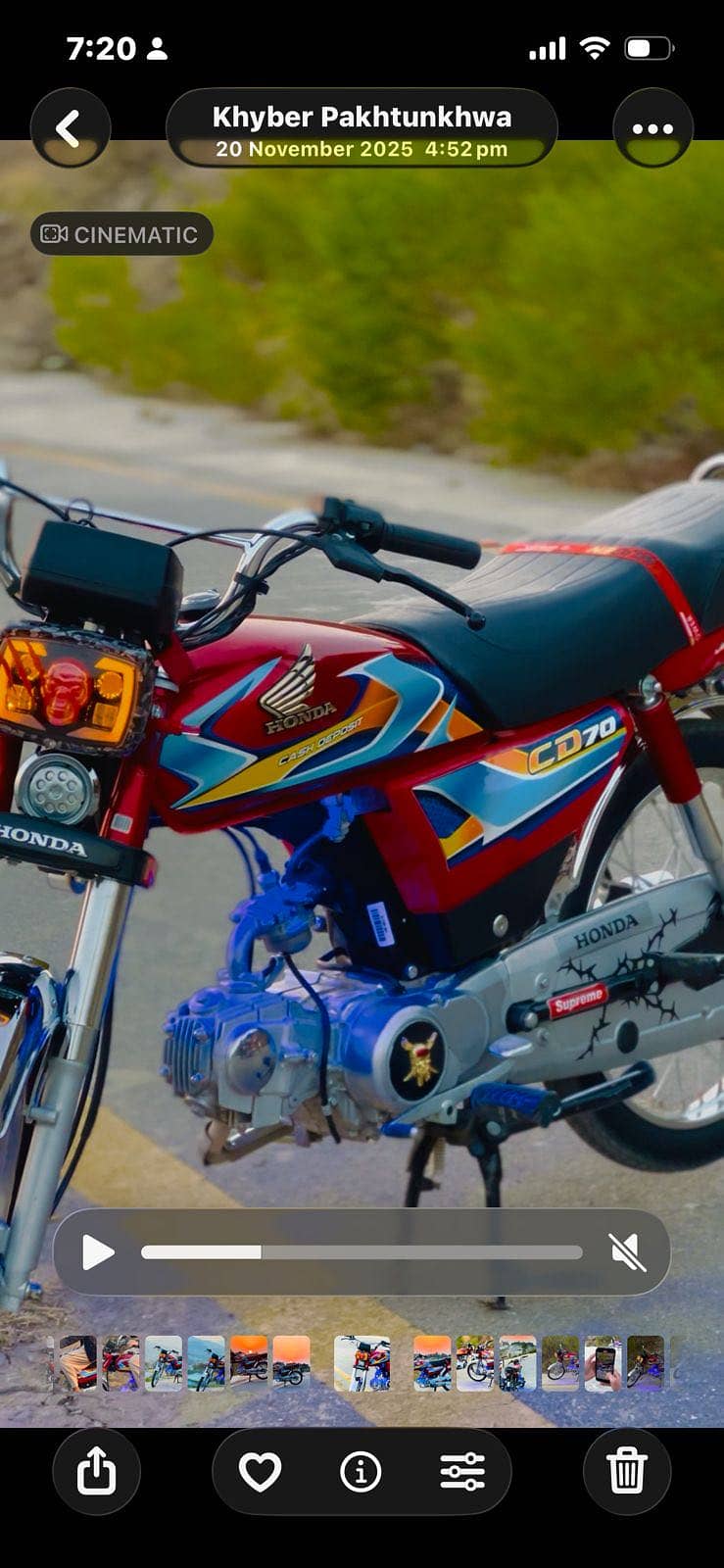 Honda CD 70 26 model 5