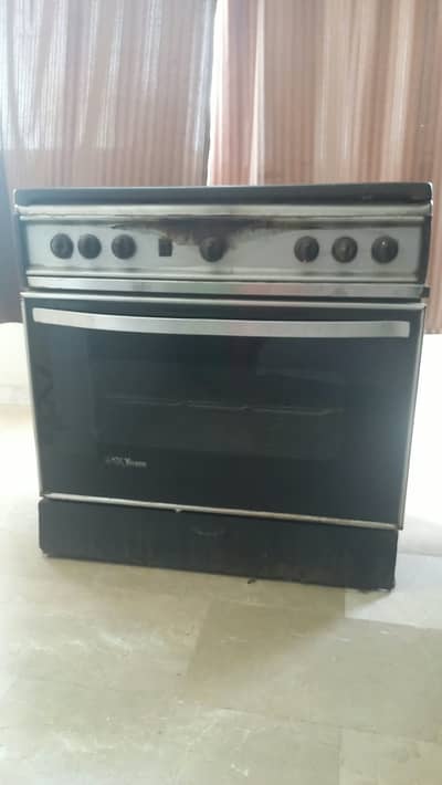 5 burner gas cooking range with oven Sky Flame