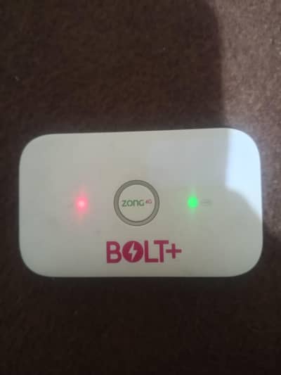 Zong 4G Bolt+ device Unlocked urgent sale