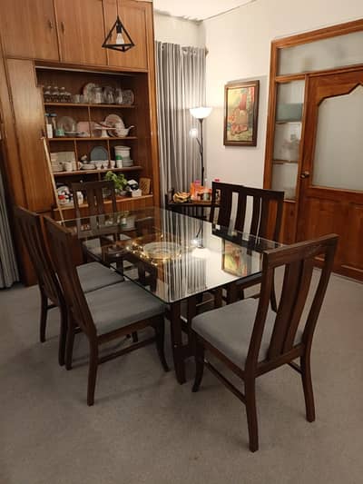 6 seater dining table set