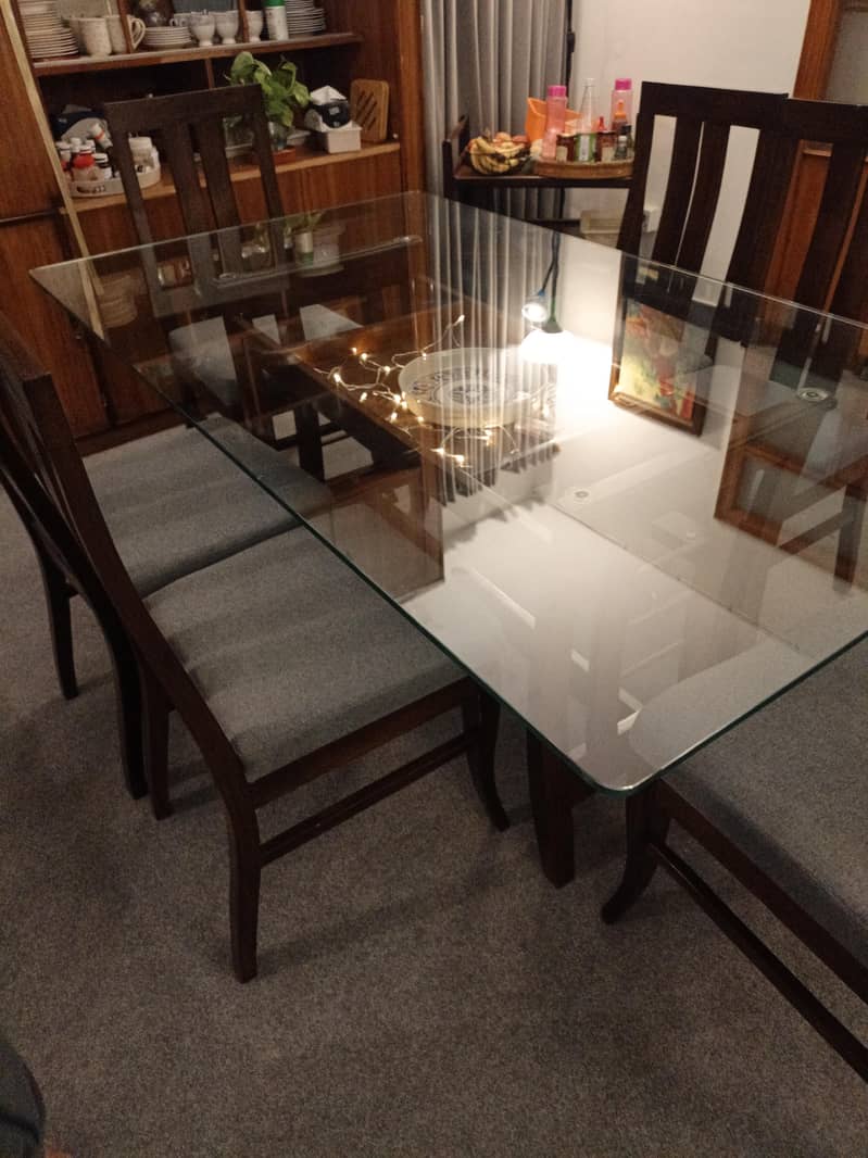 6 seater dining table set 1