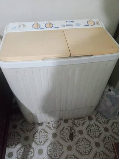 Haier washing machine