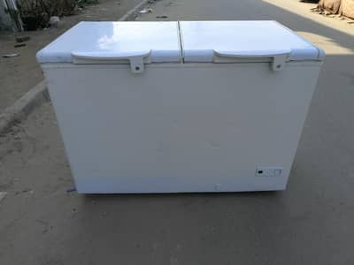 Haier Double Door Deep Freezer inverter Geniune (0321/0807777)